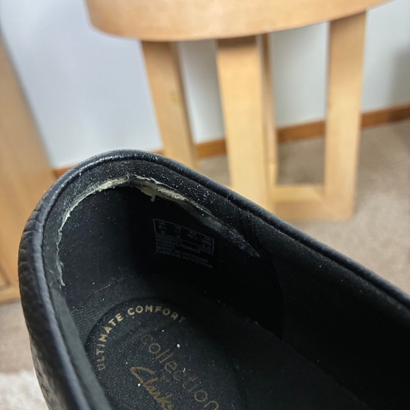 Clarks Collection Ashland Lane Q Shoes Womens 11W Slip On Loafer Comfort Walkin - Picture 7 of 8